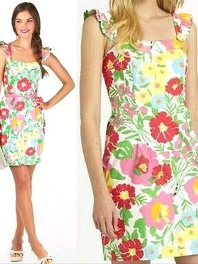 Lilly Pulitzer Sarafina Dress Garden By The Sea